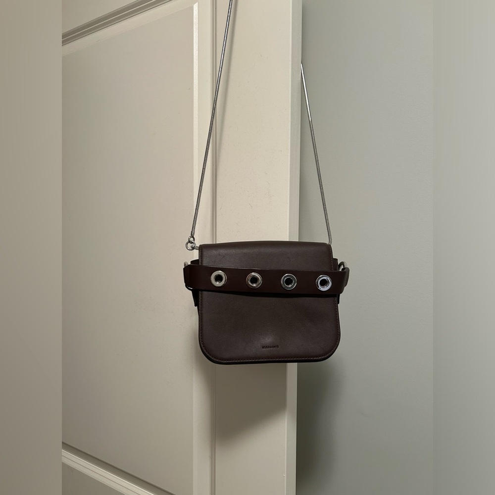 All saints cross body handbag